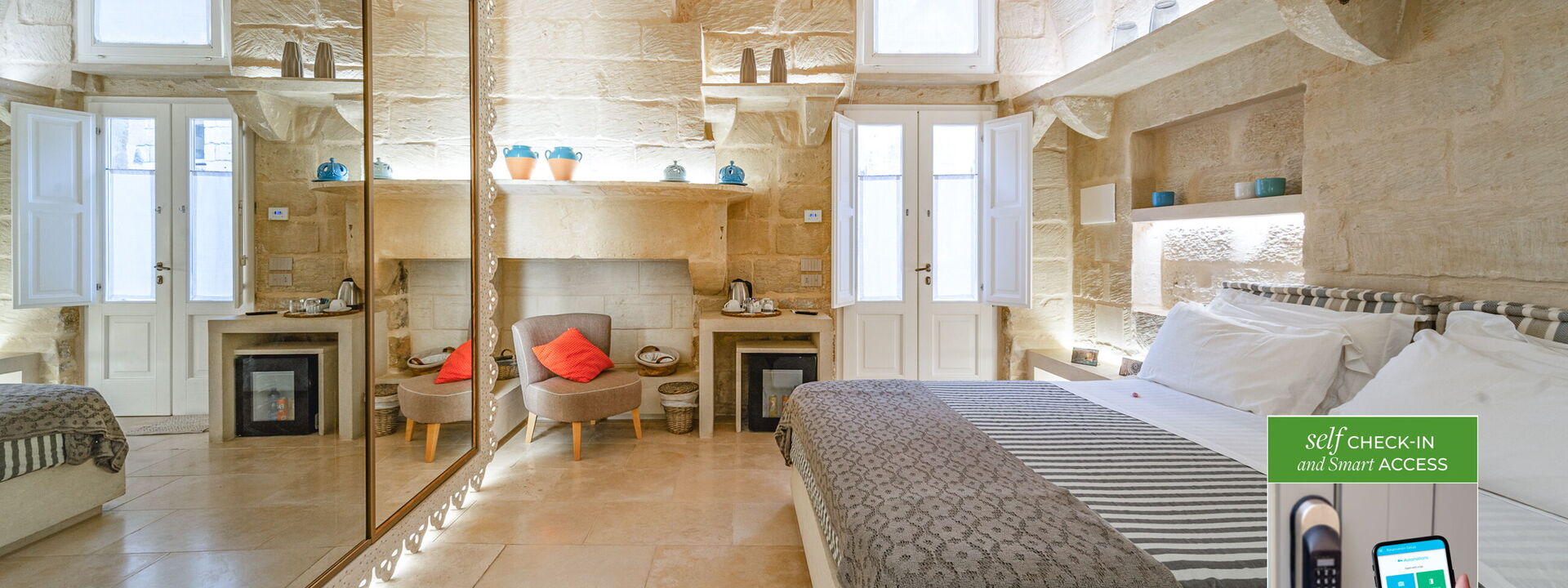 Corte Dei Granai Raro Rooms Collection - Timilia - Romantic Room - Borgo Bianco