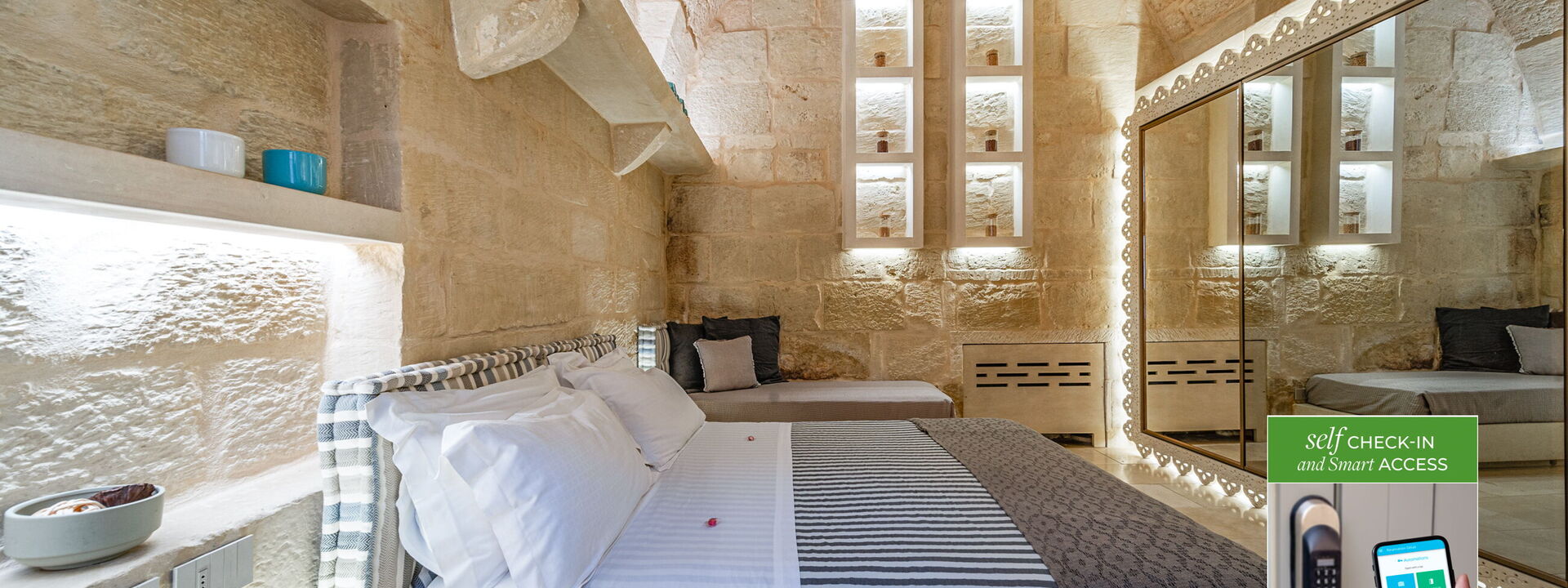 Corte Dei Granai Raro Rooms Collection - Timilia - Romantic Room - Borgo Bianco