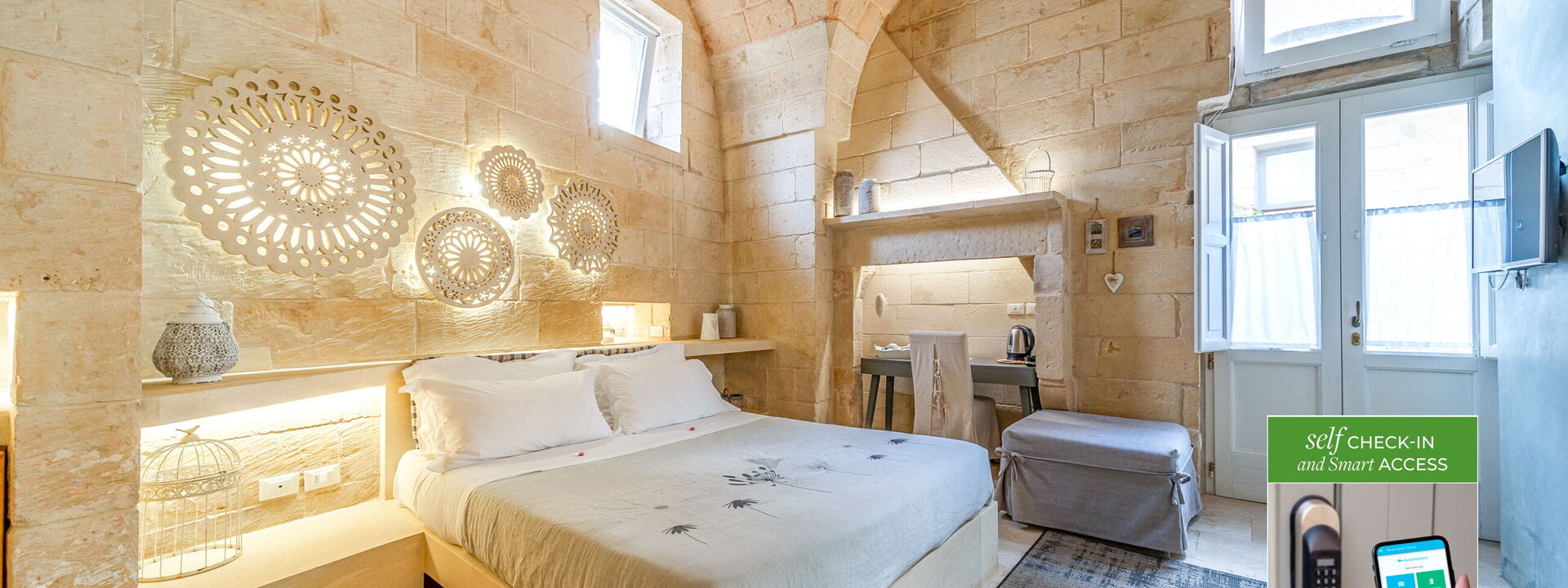 Corte Dei Granai Raro Rooms Collection - Meridiano - Romantic Room - Borgo Bianco
