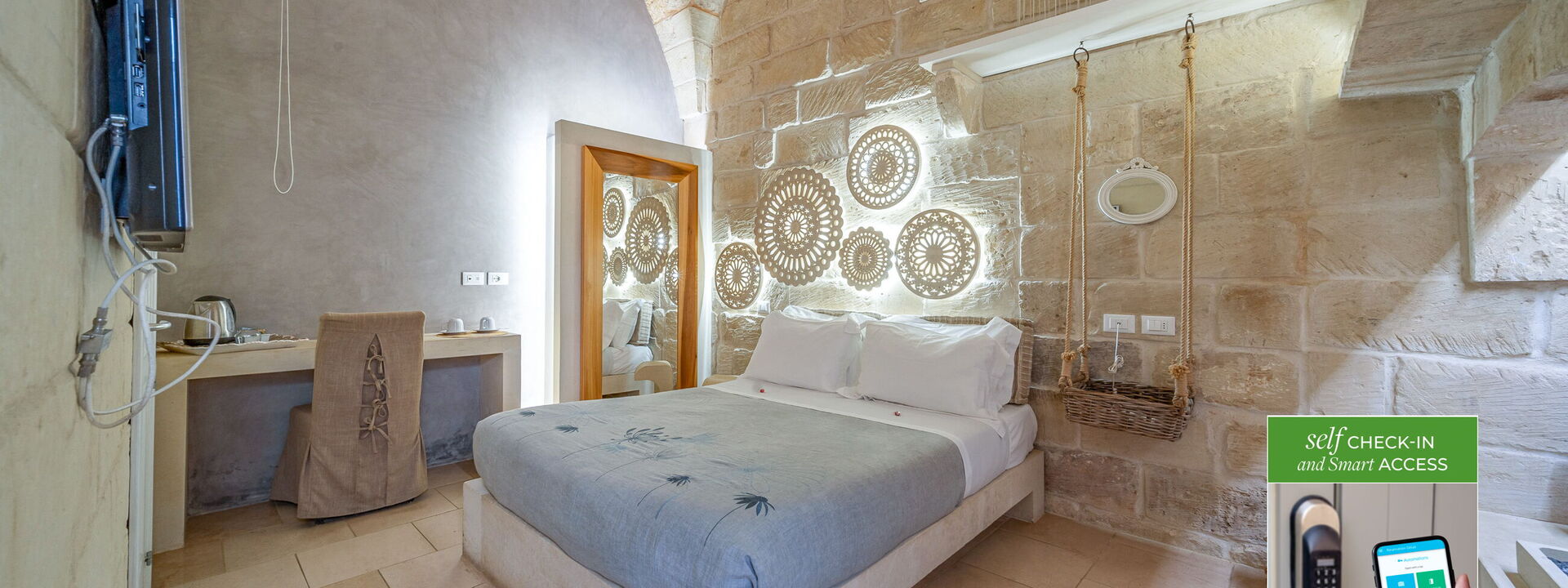 Corte Dei Granai Raro Rooms Collection - Odisseo - Romantic Room - Borgo Bianco