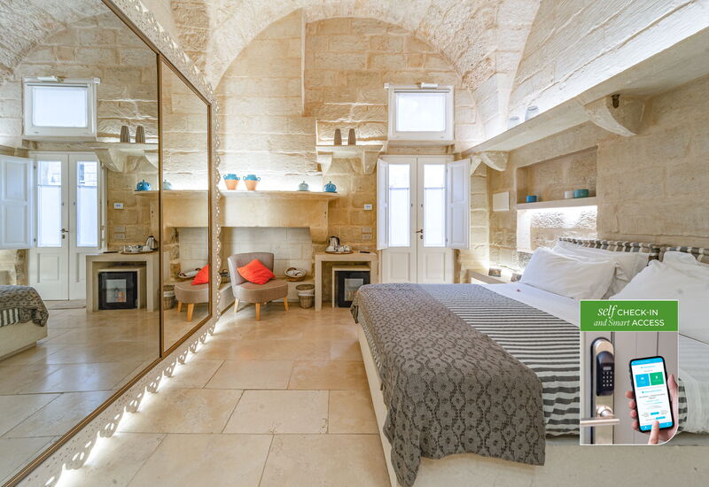 Corte Dei Granai Raro Rooms Collection - Timilia - Romantic Room - Borgo Bianco