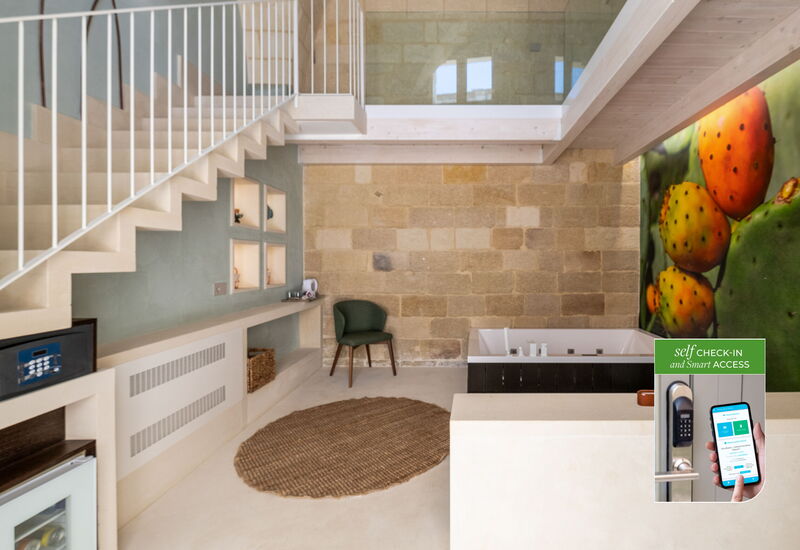 Corte Dei Granai Raro Rooms Collection - Drusilla - Deluxe Room with Bath Tub - Borgo Bianco