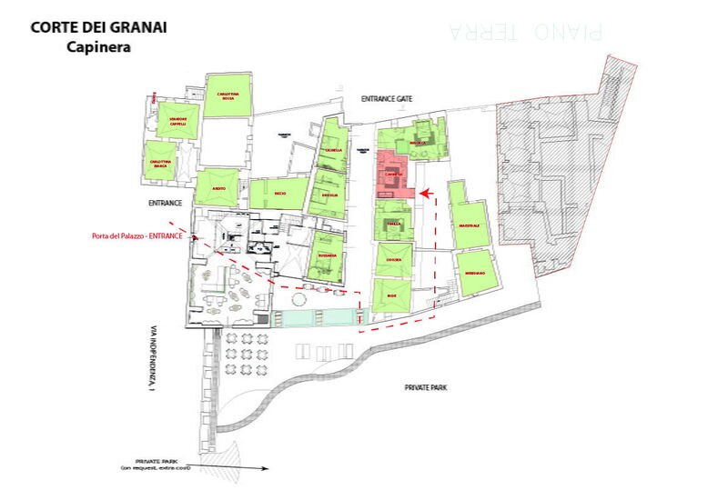 Corte Dei Granai Raro Rooms Collection - Capinera - Romantic Room - Borgo Bianco