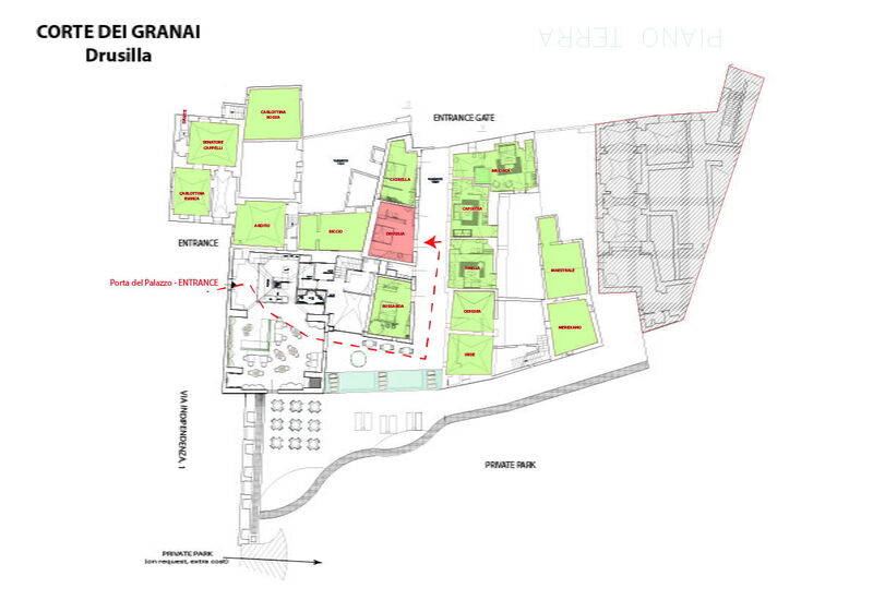 Corte Dei Granai Raro Rooms Collection - Drusilla - Deluxe Room with Bath Tub - Borgo Bianco