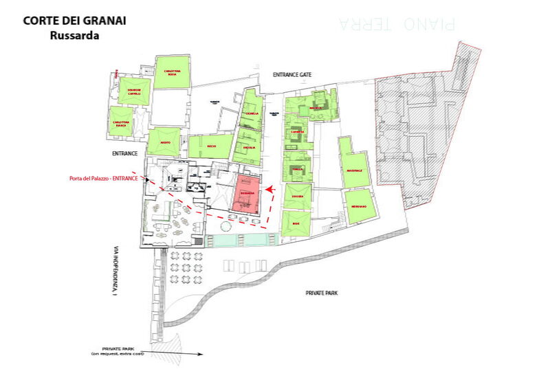 Corte Dei Granai Raro Rooms Collection - Russarda - Deluxe Room with Bath Tub - Borgo Bianco